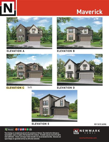 New construction Single-Family house 10622 Hidden Rock Drive, Missouri City, TX 77459 Maverick- photo