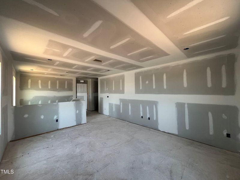 25 loft out drywall