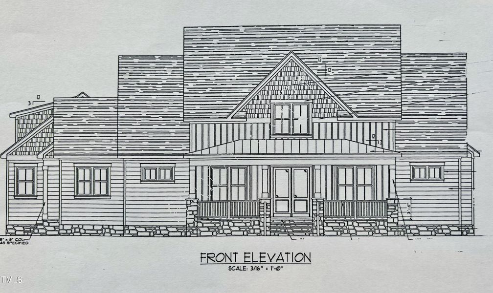 New construction Single-Family house 37 Colonial Trail Court, Pittsboro, NC 27312 - photo