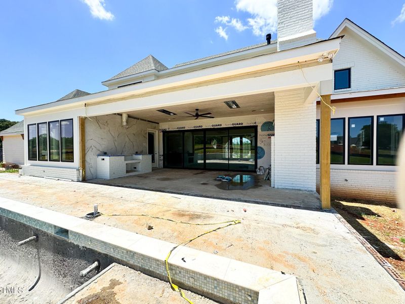 Rear Porch/Pool 6.7.24