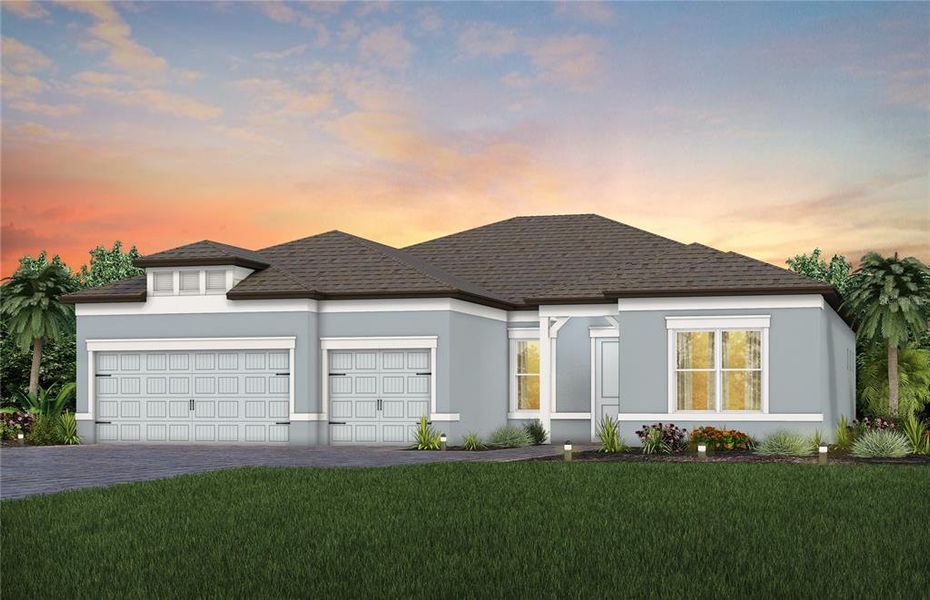 New construction Single-Family house 8840 Coastal Key Way, Parrish, FL 34219 Stellar- photo