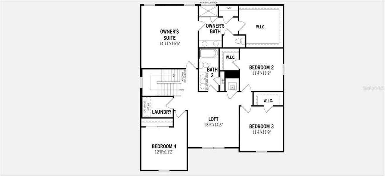 Shenandoah Floorplan - Second Floor