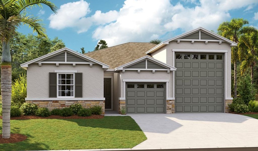 New construction Single-Family house Copper, 3637 Sublett Loop, Tavares, FL 32778 - photo