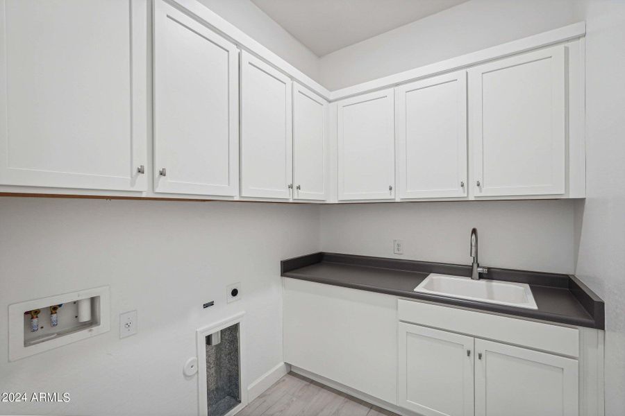 Laundry Room with Additional Storage