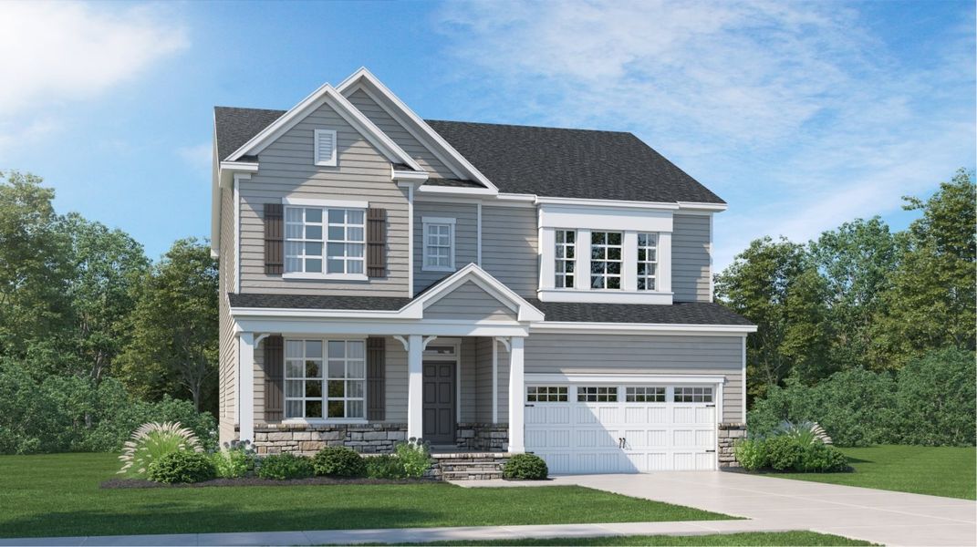 New construction Single-Family house Eastman III, 7300 Woods Creek Road, Holly Springs, NC 27539 - photo