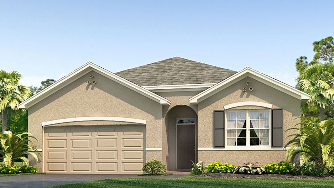 New construction Single-Family house Cali, 35707 Durand Court, Zephyrhills, FL 33541 - photo