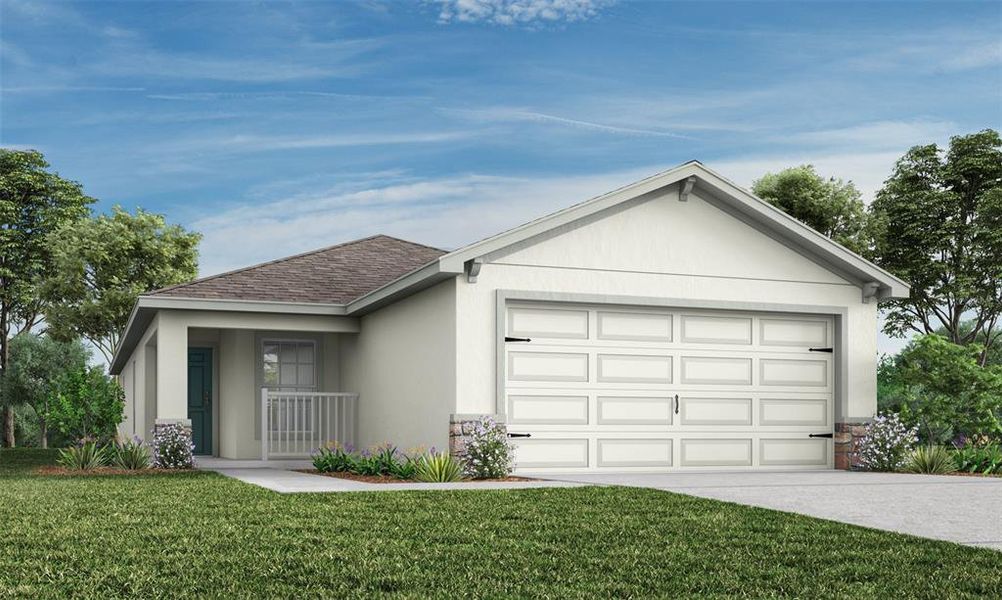 New construction Single-Family house 5628 Maddie Drive, Haines City, FL 33844 Begonia- photo