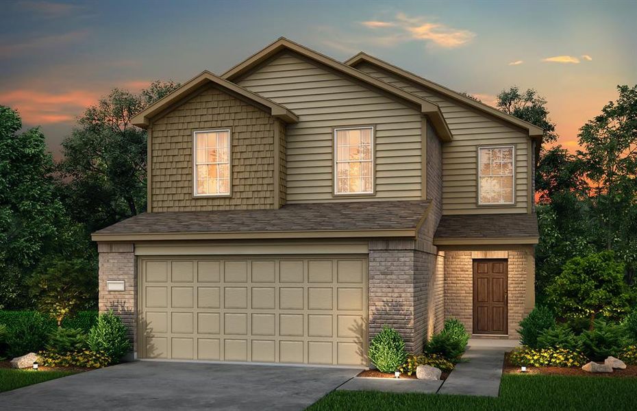 New construction Single-Family house 804 Breakwater Drive, Princeton, TX 75407 Camelia- photo