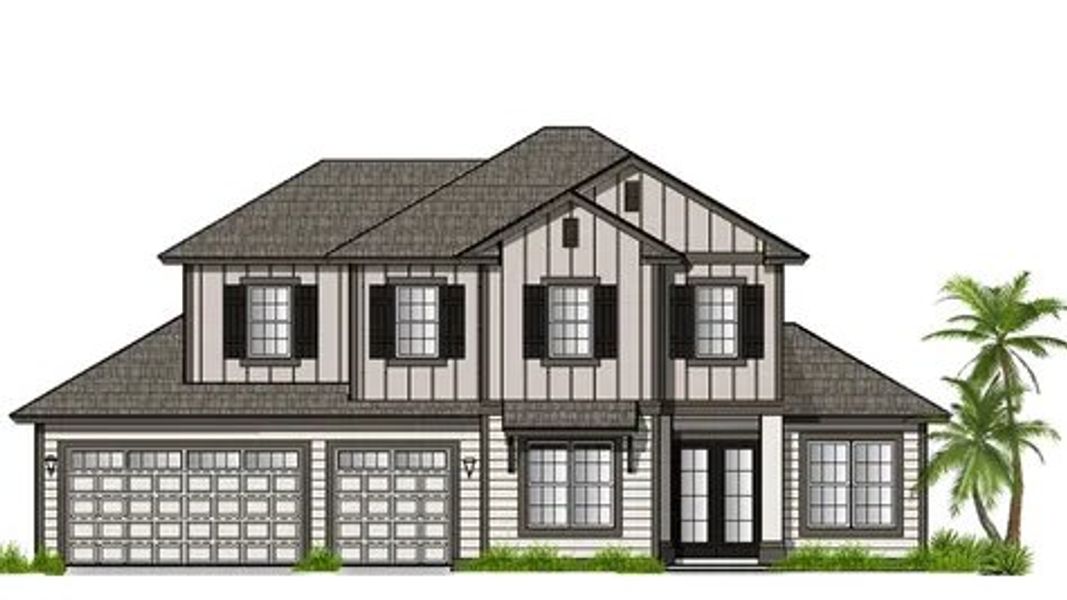 New construction Single-Family house Plan 3447, 79 Oak Heights Court, Saint Augustine, FL 32092 - photo