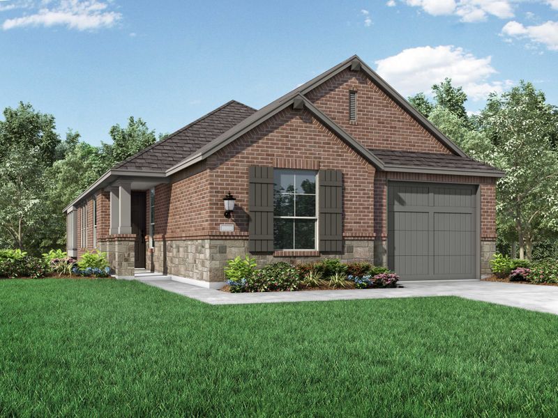 New construction Single-Family house Chelsea Plan, 204 Eagle Point Road, Van Alstyne, TX 75495 - photo