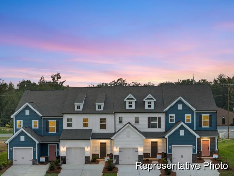 New construction Townhouse house 550 Station Street, Clover, SC 29710 The Longfield TH- photo