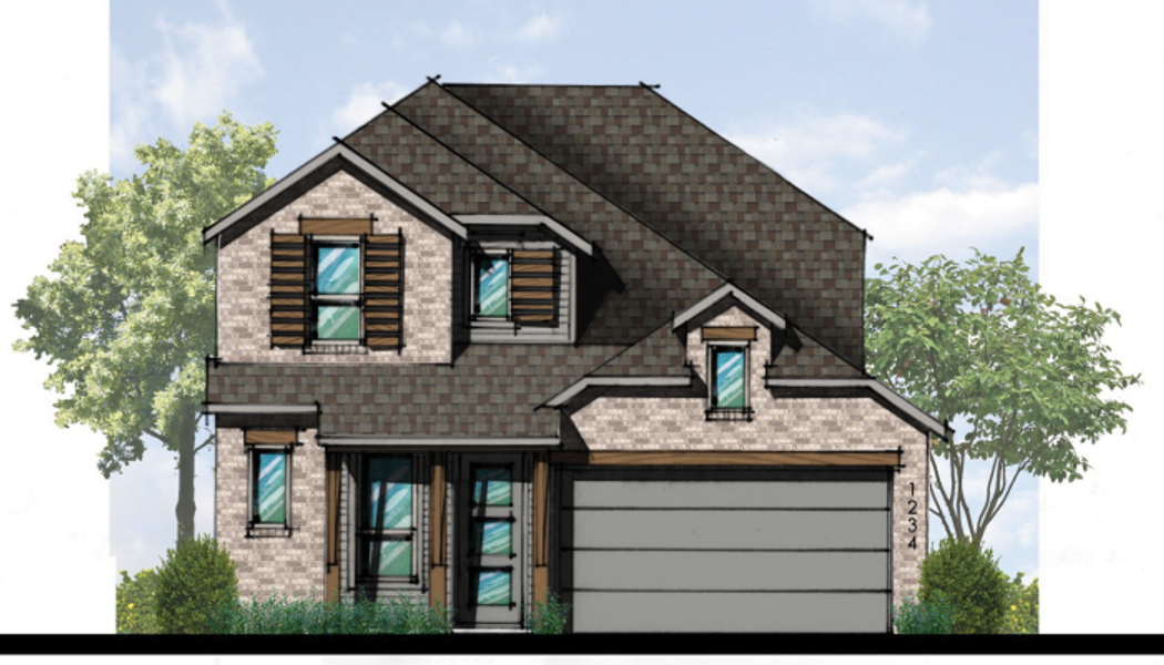 New construction Single-Family house Martin Plan, 137 Kimble Creek Loop, Kyle, TX 78640 - photo