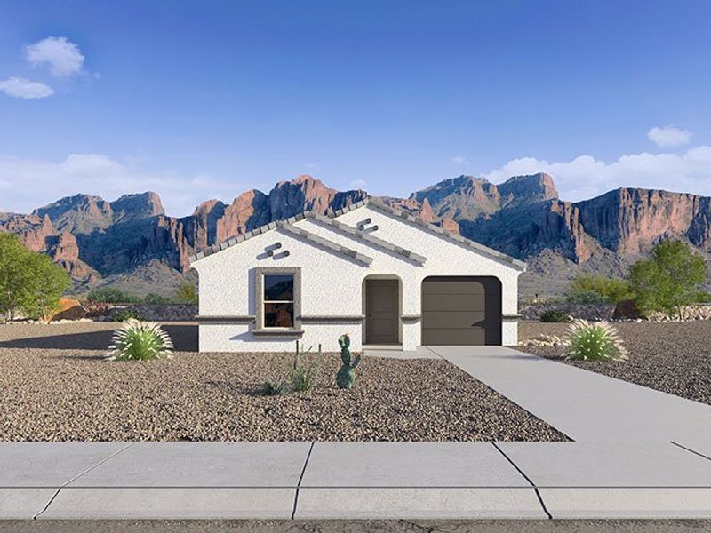 New construction Single-Family house Casey, 1518 E Fletcher Drive, Casa Grande, AZ 85122 - photo