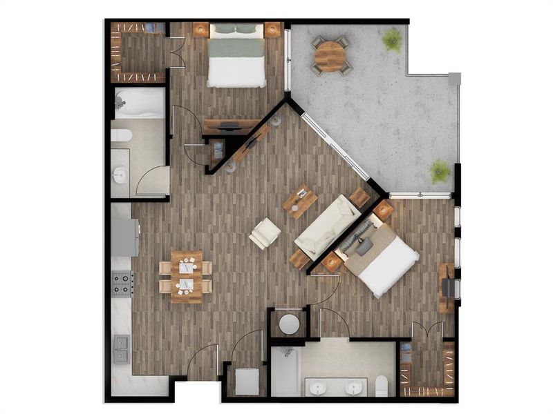 Popular B5 floor plan!