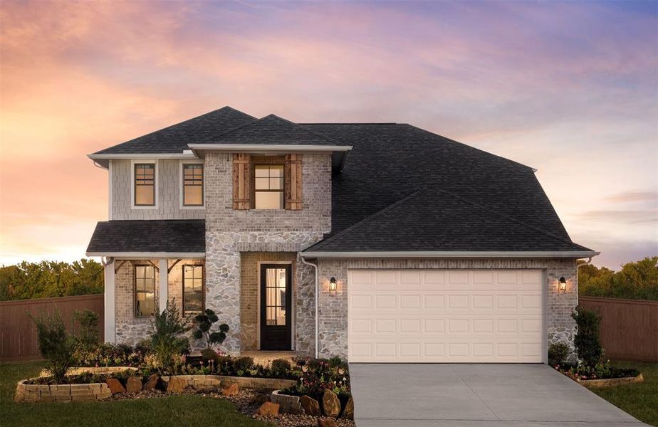 Welcome home to 108 Summer Pool Court located in the master planned community of Sunterra and zoned to Katy ISD.
