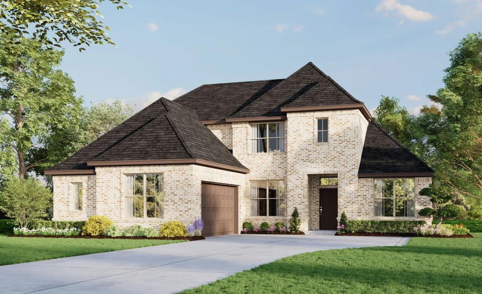 Elevation B | Concept 2972 at Lovers Landing in Forney, TX by Landsea Homes