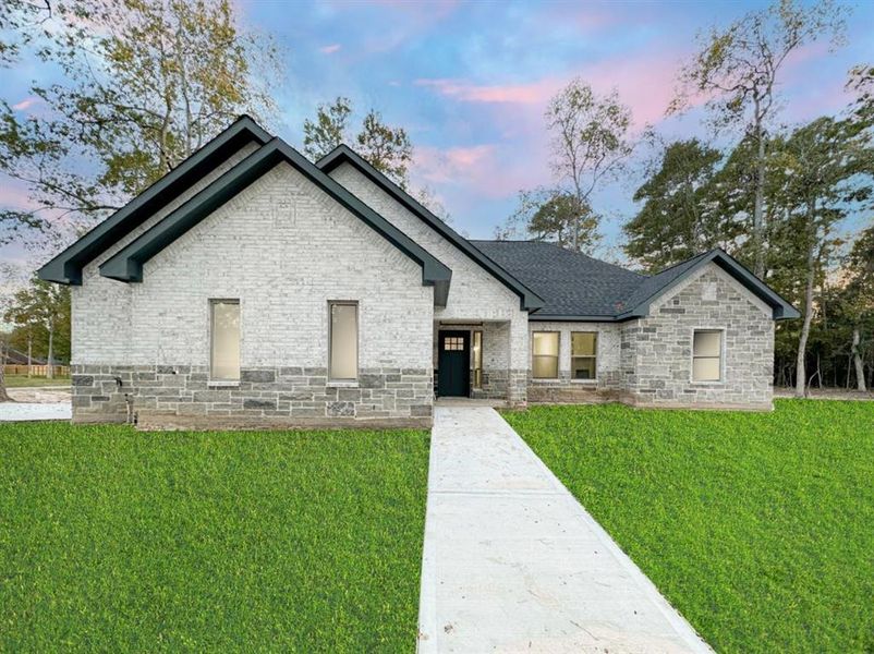 New construction Single-Family house 1103 Four Fountains Street, Roman Forest, TX 77357 - photo