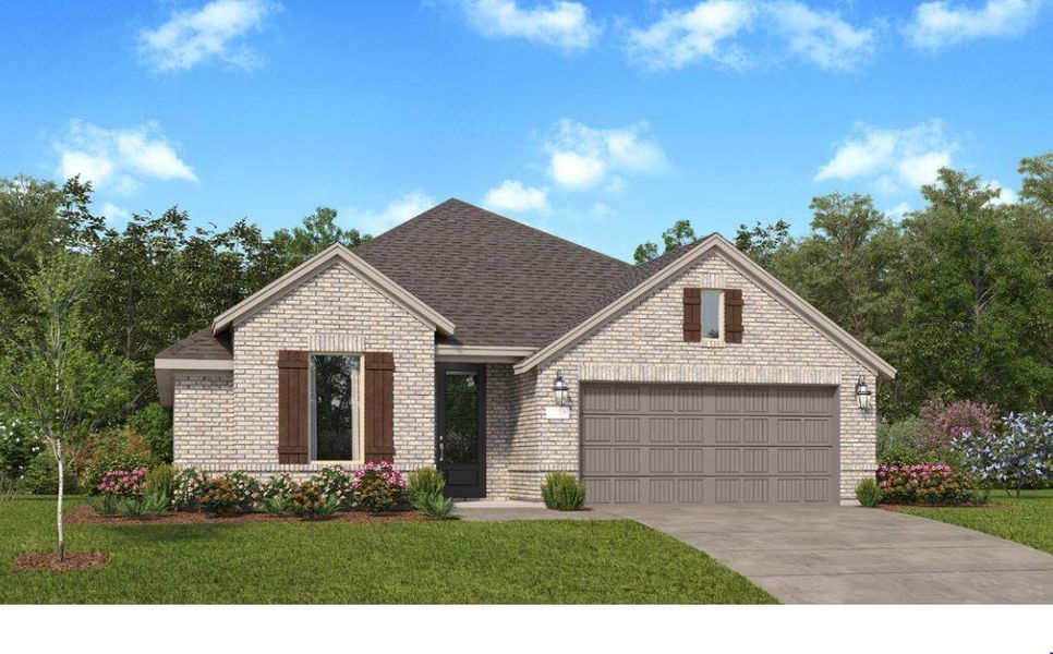 New construction Single-Family house 534 Corner Canyon Lane, Willis, TX 77378 Chrysanthemum- photo