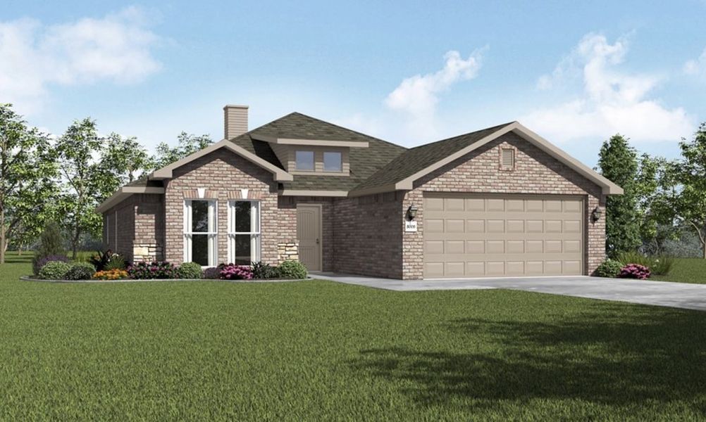 New construction Single-Family house The Chincoteague, 618 Pikes Place, Sherman, TX 75092 - photo