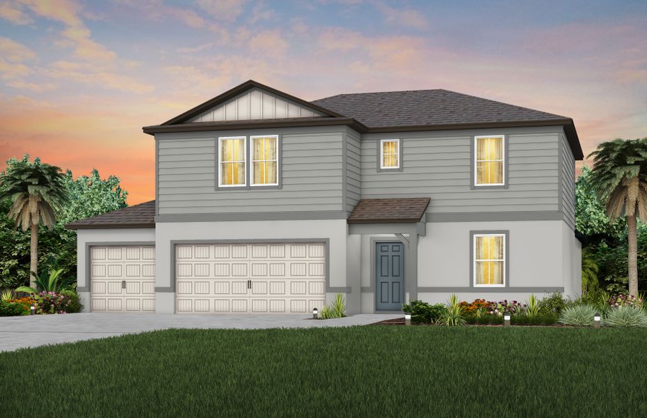 New construction Single-Family house Wakefield Sterling Series, 3508 North Maryland Avenue, Plant City, FL 33565 - photo