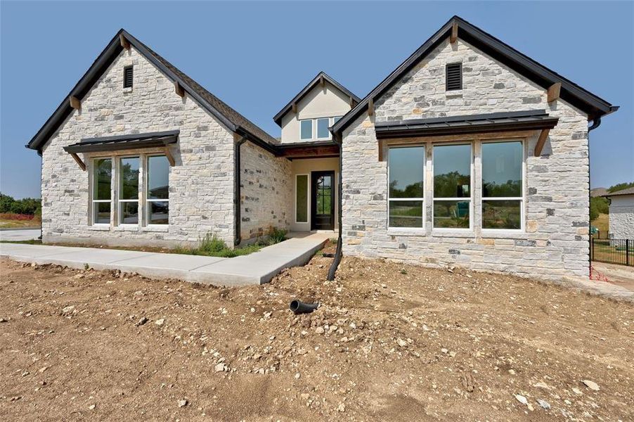 New construction Single-Family house 180 Onion Creek Ln, Driftwood, TX 78619 Cypress- photo