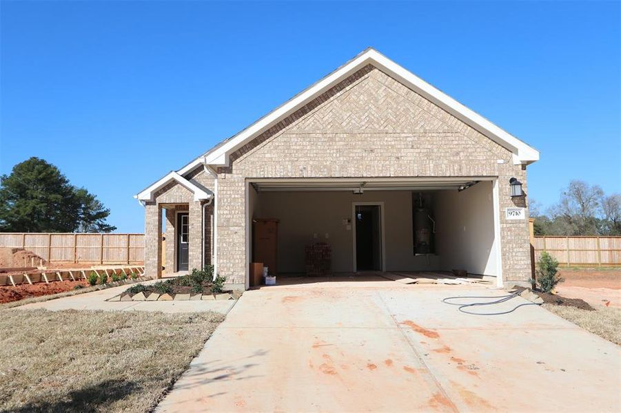 New construction Single-Family house 9710 Fuller Fork, Montgomery, TX 77316 Primrose - Smart Series- photo