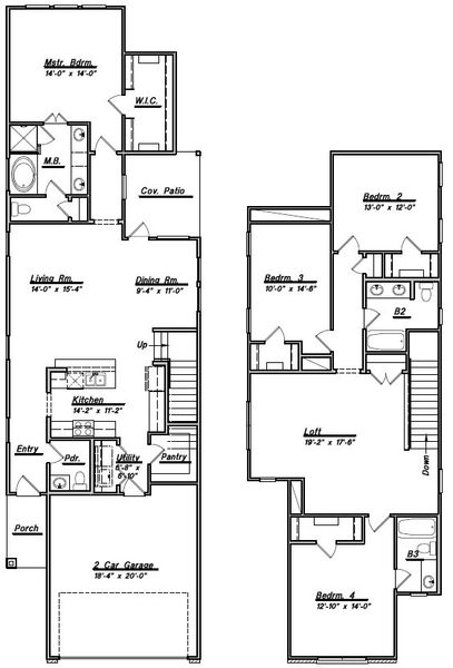 New construction Single-Family house Floor Plan 2108, 24705 Sonora Crescent Circle, Huffman, TX 77336 - photo