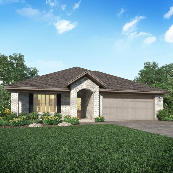 New construction Single-Family house Clover II, 31403 Dell Valley Lane, Hockley, TX 77447 - photo