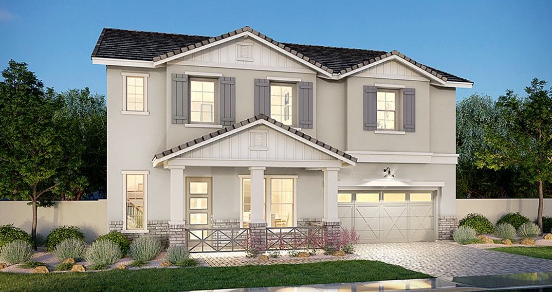 New construction Single-Family house Residence Seven, 5935 E Redmont Drive, Mesa, AZ 85215 - photo