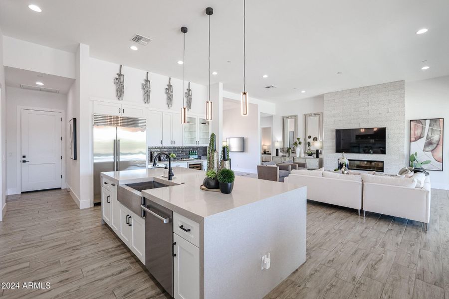 Model Home B1 Kitchen