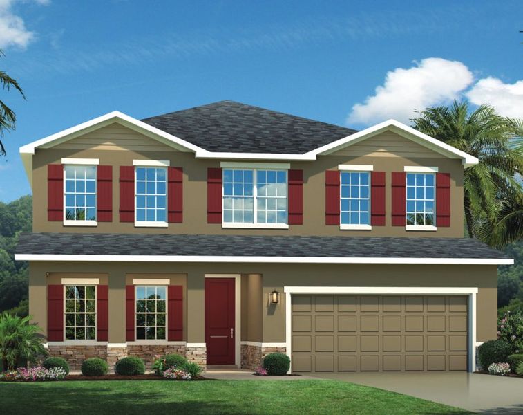 New construction Single-Family house Lynn Haven, 3009 Robles Road, Clermont, FL 34711 - photo