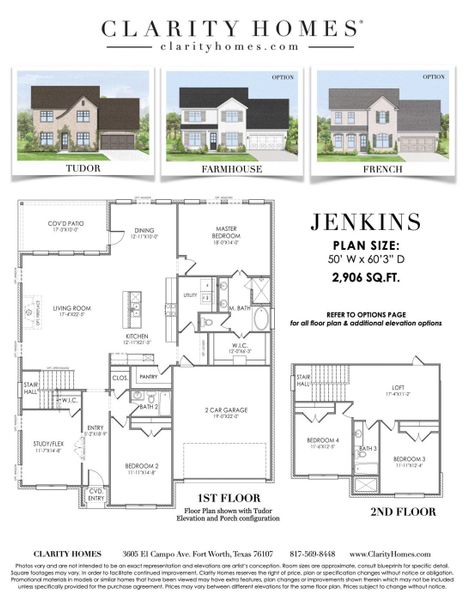 New construction Single-Family house Jenkins, East Furlong, Willow Park, TX 76087 - photo