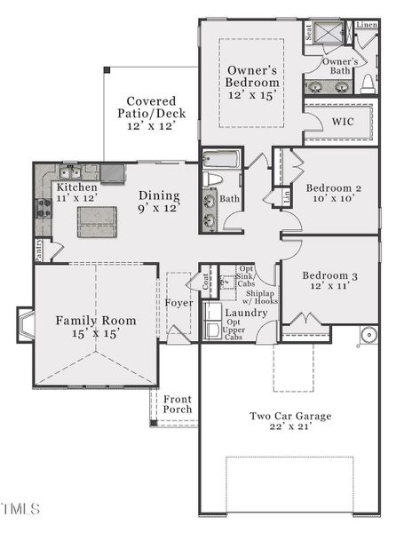 New construction Single-Family house 366 Tormore Drive, Sanford, NC 27330 Mallard- photo