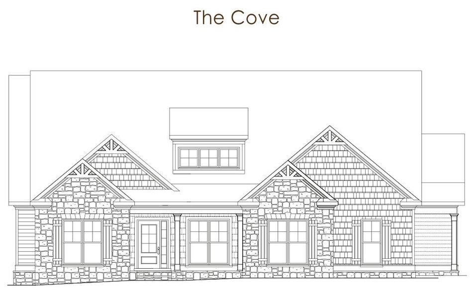 New construction Single-Family house Cove, 5509 Castaway Place, Gainesville, GA 30506 - photo