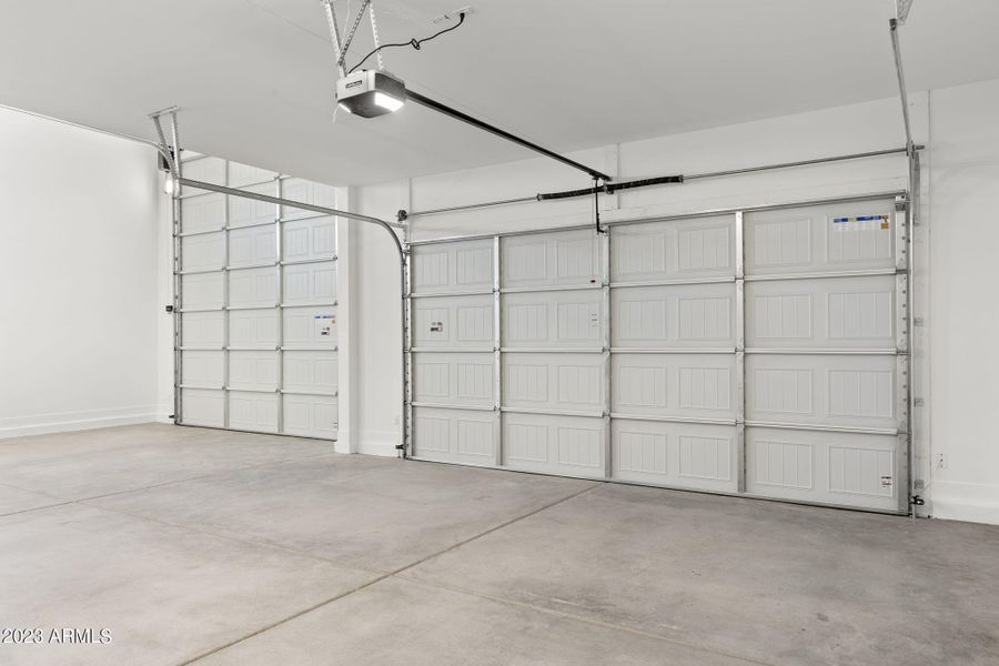 Over-sized 2 Car Garage + RV Garage