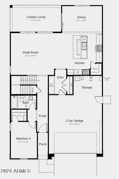 New construction Single-Family house 16879 W Beth Drive, Goodyear, AZ 85338 Sienna- photo