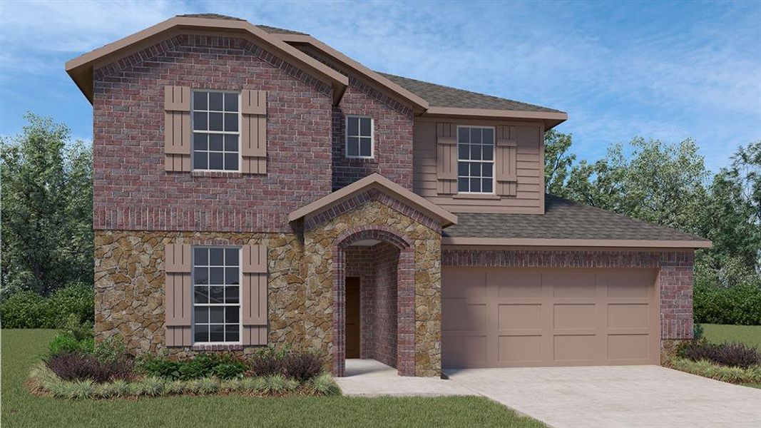 New construction Single-Family house 9900 Sunnyview Lane, Aubrey, TX 76227 - photo