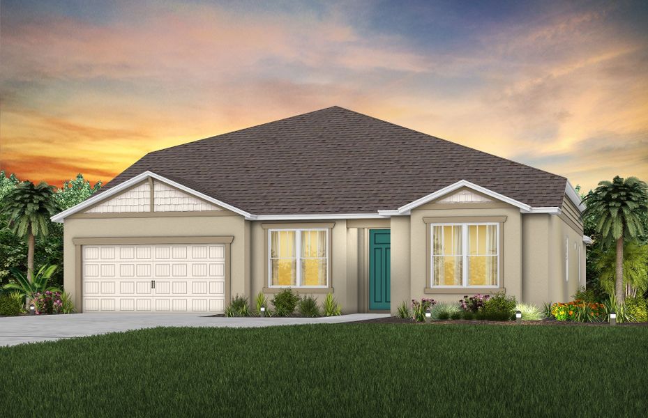New construction Single-Family house Easley Grand, 4021 Winding Meadows Street, Apopka, FL 32712 - photo