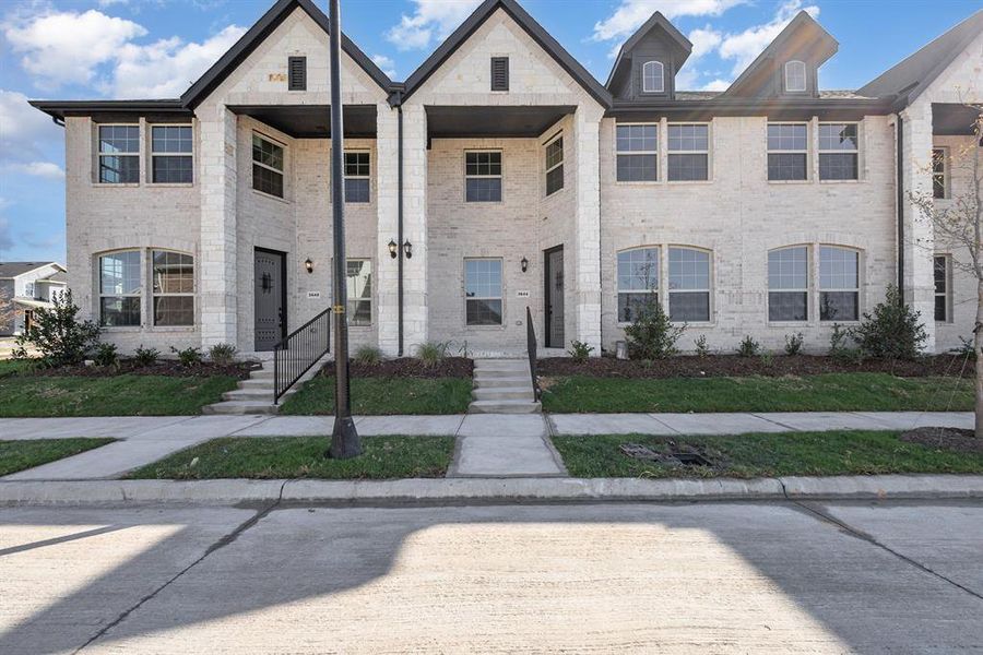 View of townhome / multi-family property