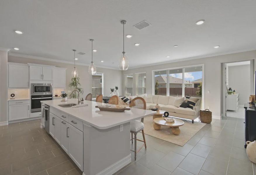 Model Home Kitchen & Great Room - 2 of 7