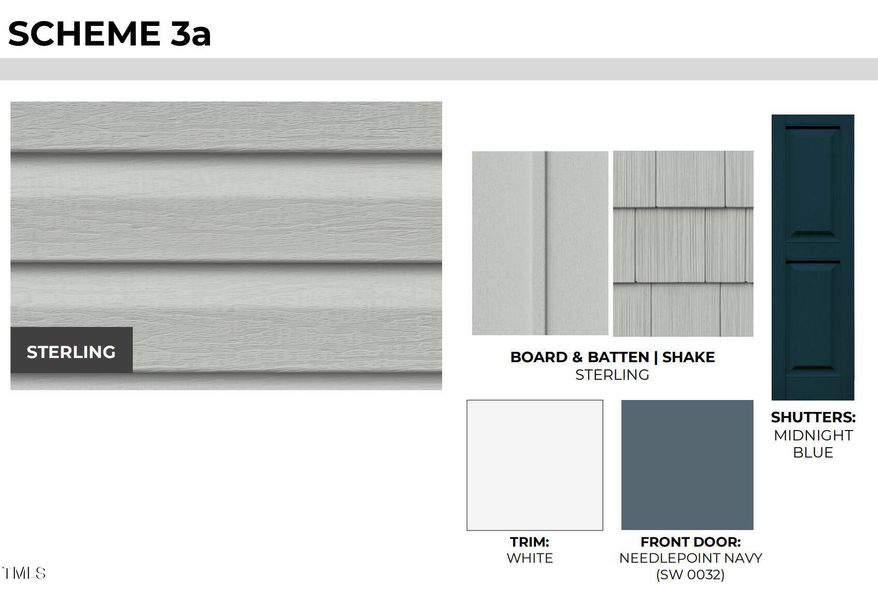 Scheme V3A 354 Blue Aspen - Lot 111