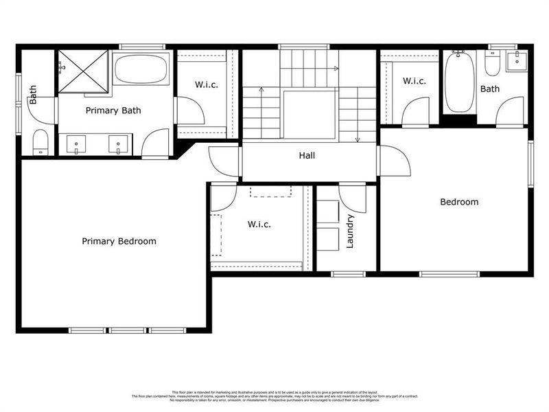 1207 E 24th B - Third Floor Floorplan