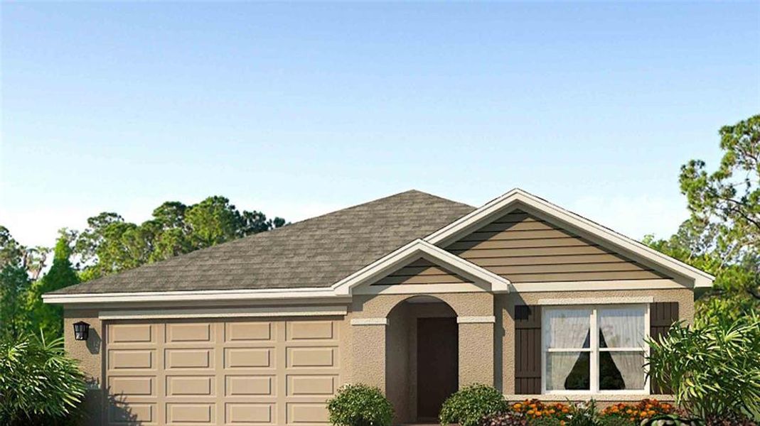 New construction Single-Family house 6427 Flagstone Trail, Palmetto, FL 34221 Aria- photo