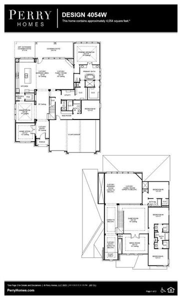 New construction Single-Family house 3534 Highcliffe Drive, Katy, TX 77493 Design 4054W- photo