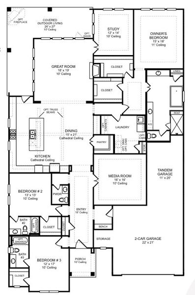 New construction Single-Family house Plan 5531, 3416 Scythe Court, Celina, TX 75071 - photo