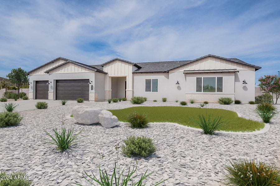 New construction Single-Family house 2274 W Magma Road, Queen Creek, AZ 85144 - photo