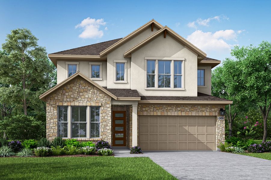 New construction Single-Family house Rowan, 256 Faulkner Street, Liberty Hill, TX 78642 - photo