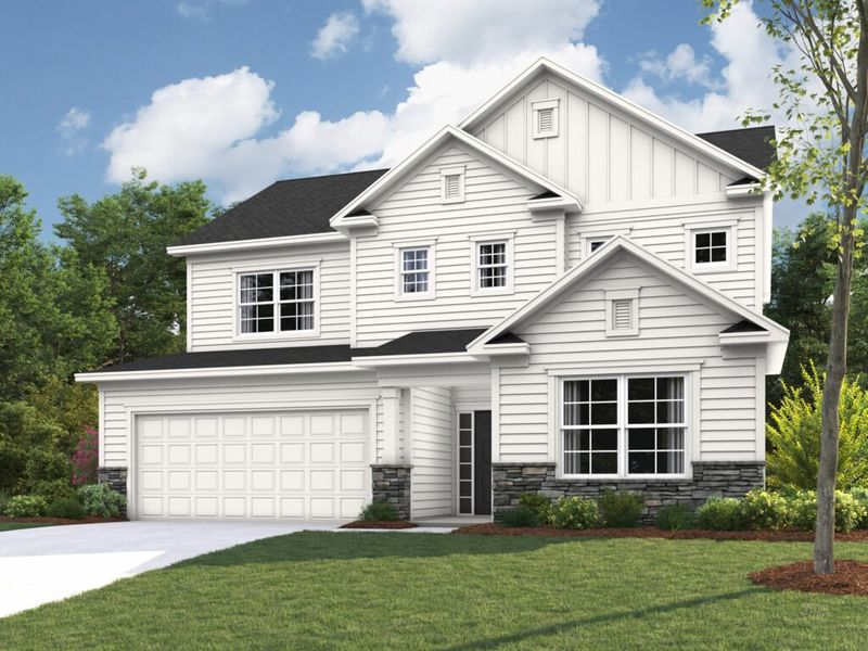 New construction Single-Family house Madison, 7930 Rolling Wheels Rd, Charlotte, NC 28215 - photo