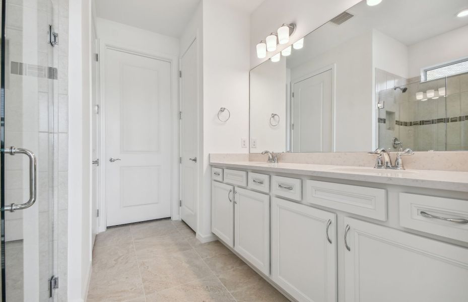 Owner's Bath with Dual Sinks