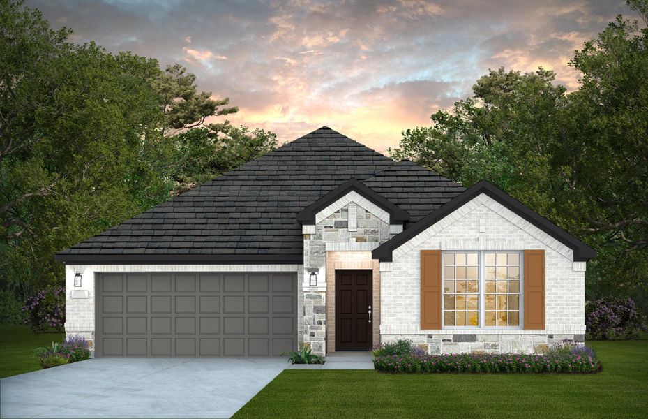 New construction Single-Family house Dayton, 100 Lake Como Pt, New Braunfels, TX 78130 - photo